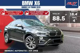 BMW X6 2015 X DRIVE 3.0 TURBO SUNROOF LOW KM.19RB PAJAK PANJANG #F4ST