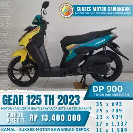 terima tuker tambah cash/kredit GEAR TH 2023 proses cepat DP 900k