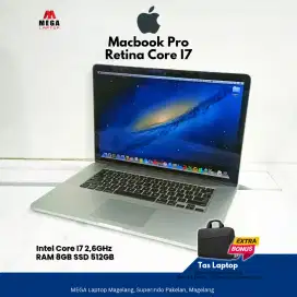 Macbook Pro 15 Retina 2012 Core I7 Mulus Laptop Second Murah Garansi