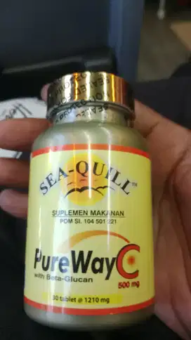 Sea-Quill PureWayC suplemen makanan 500mg