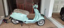 Vespa Primavera, jual cepat, th 2024, km 0, surat lengkap