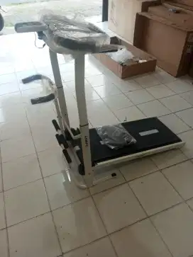 TREADMILL MANUAL MULTIFUNGSI GARANSI SERVICE 1 TAHUN