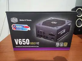 (BNIB) Baru rma PSU cooler master 650w 80+ gold v2 full modular