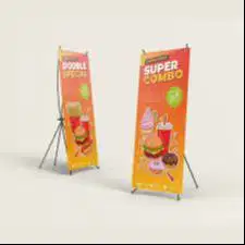 X BANNER ATAU SPANDUK BENNER BACKDROP HARGA MURAH DISINI TERJAMIN