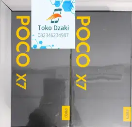 Poco X7 5G 8/256 Garansi Resmi Xiaomi Baru Dan Segel