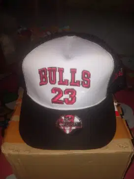 Topi Chicago Bulls model jaring