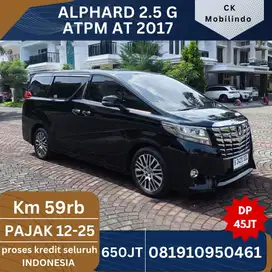 Alphard G ATPM Matic 2017