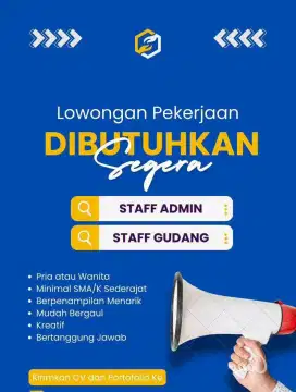 LOKER TERBARU 2025 GRATIS!!!