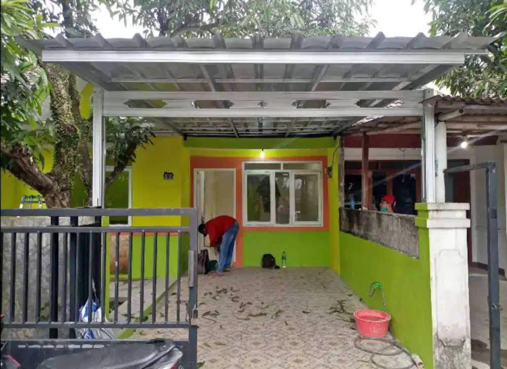 Kanopi car port bahan bajaringan