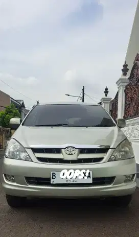 Inova g manual bensin thn 2005 pjk 03 2026 km 178000.bpkb biru