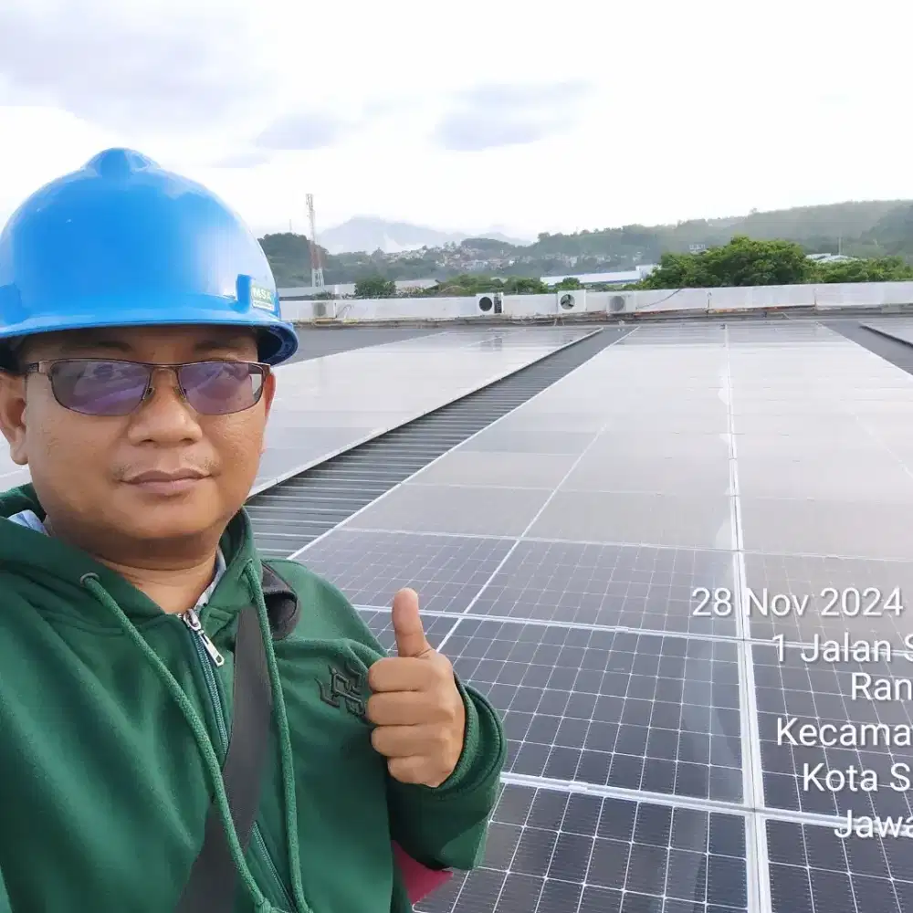 Instalasi PLTS Ongrid, off grid ,hybrid