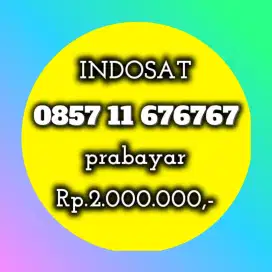 NOMOR CANTIK INDOSAT 676767