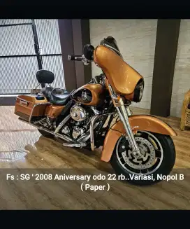 Street Glide ' 2008 Aniversary Surat Resmi ( Mabua )