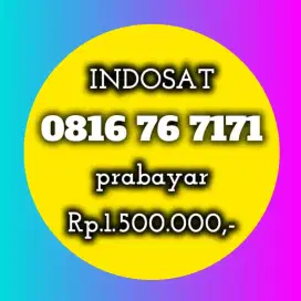 NOMOR CANTIK INDOSAT 76 7171