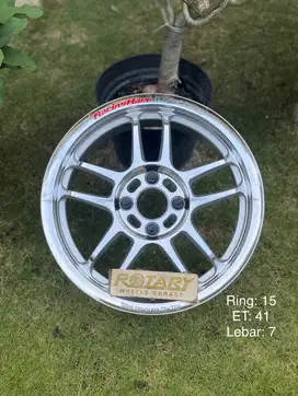 velg racinghart cp035 POLISH ring15 BARU jazz gk5 yaris mobilio freed