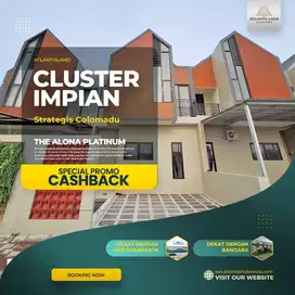 Promo spesial cashback Rumah 2 lantai lokasi paulan shm ready