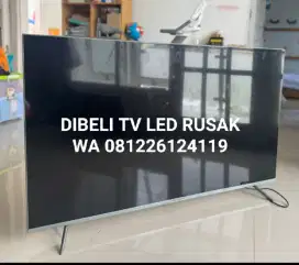 Terima tv LED rusak