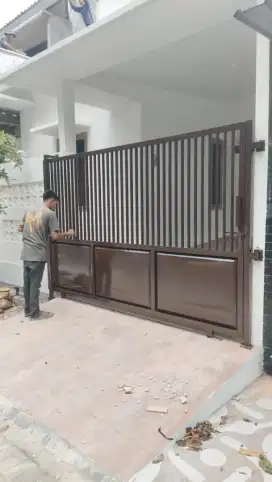 Pagar minimalis