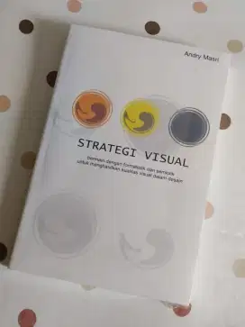 Strategi Visual - Andry Masri | Buku Baru Segel, Desain & Semiotik