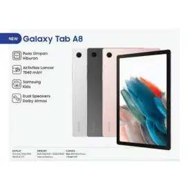 Samsung Tab A8 2021 4/128gb 10.5 LTE NEW / BARU