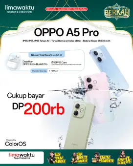 PRE-ORDER OPPO A5Pro 4G / 5G BARU DARI OPPO SMARTPHONE