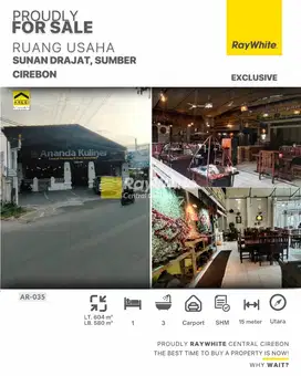 Dijual Ruang Usaha Ruang Makan di Sumber, Cirebon