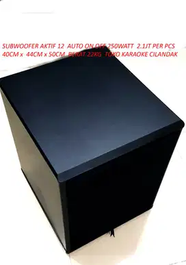 speaker subwoofer 12in