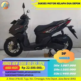 HONDA NEW VARIO 160 CBS 2024 CASH/KREDIT SYARAT MUDAH KTP KK