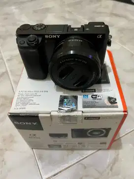 KAMERA SONY A6000 FULLSET ACC ORIGINAL