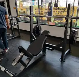 OLYMPIC INCLINE BENCH DHZ ALAT FITNESS GYM CENTER