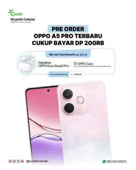 Pree order oppo a5 pro