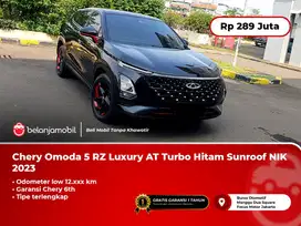 [LOW KM 12RB] Chery Omoda 5 RZ Luxury AT Turbo Hitam Sunroof 2023/2024