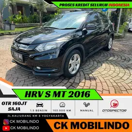 (Dp5jt) Honda HRV S Manual 2016 ORISINIL Kredit Murah