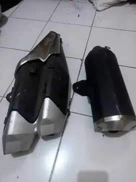 Knalpot CBR 250 rr dan knalpot ninja 250 new