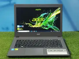 JUAL CEPAT LAPTOP ACER ASPIRE E 14 CORE i5 NVIDIA RAM 12 GB SSD