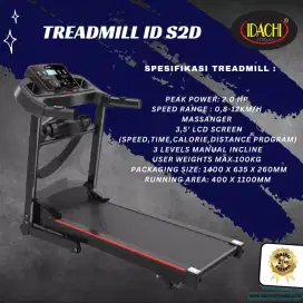 Treadmill electric ID S2D