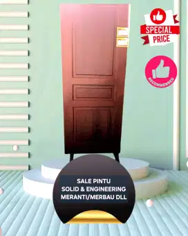 Terima custom Pintu Kayu Premium+ (KUSEN)