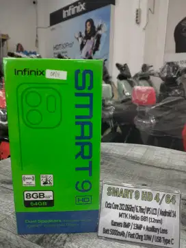 INFINIX SMART 9 HD 4+4/64 (SEGEL BOX)