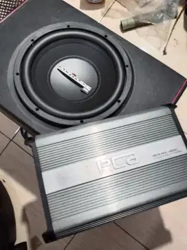 Subwoofer altitude dan power 4 chanel pca