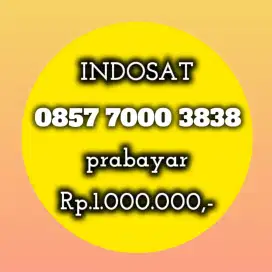 NOMOR CANTIK INDOSAT 3838