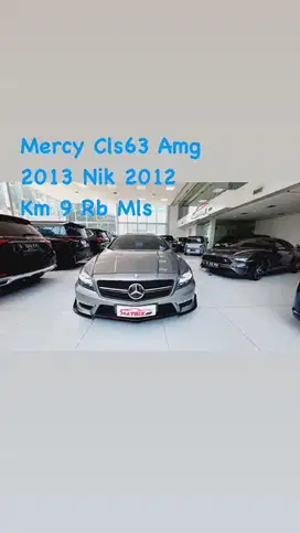 Mercy CLS63 Amg 2013 Nik 2012 Grey on black  siap pakai
