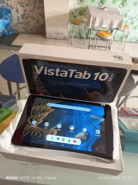 VistaTab 10 mini 3/64gb bekas fullset normal bisa TT