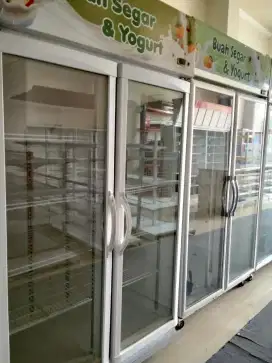 Showcase 2 pintu Murah