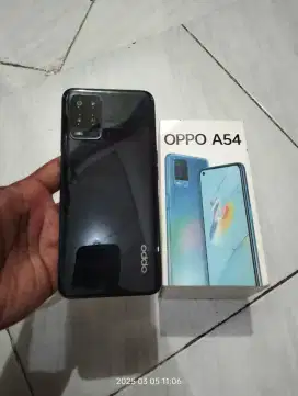 Oppo A54 ram 4/64gb lengkap dan normal