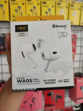 Tws Rexi WA05 Bluetooth Earphone Gaming Dual Mode