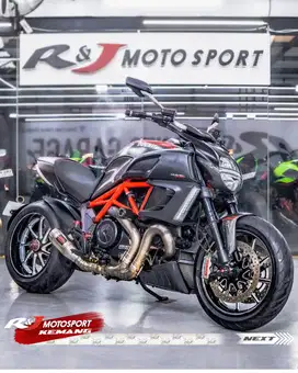 (BPKB & STNK) Ducati Diavel Red Carbon Nik 2013 Werkes US Good Price