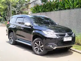 mitsubishi pajero dakar at matic 2018 hitam mulus bandung