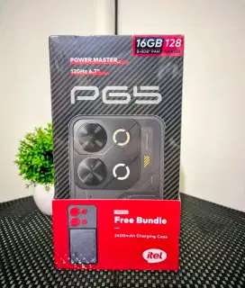 ITEL P65 8/128GB NEW SEGEL GARANSI RESMI TERMURAH