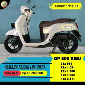 YAMAHA FAZZIO LUX 2023 KREDIT MURAH DP CUMA 500RB ANGSURAN TERJANGKAU