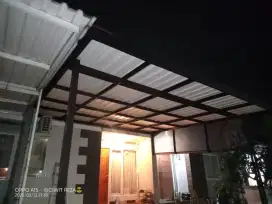 Kanopi alderon singel alinterpasang